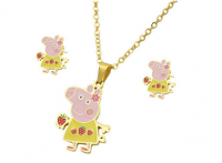 conjunto la cerdita con fresas